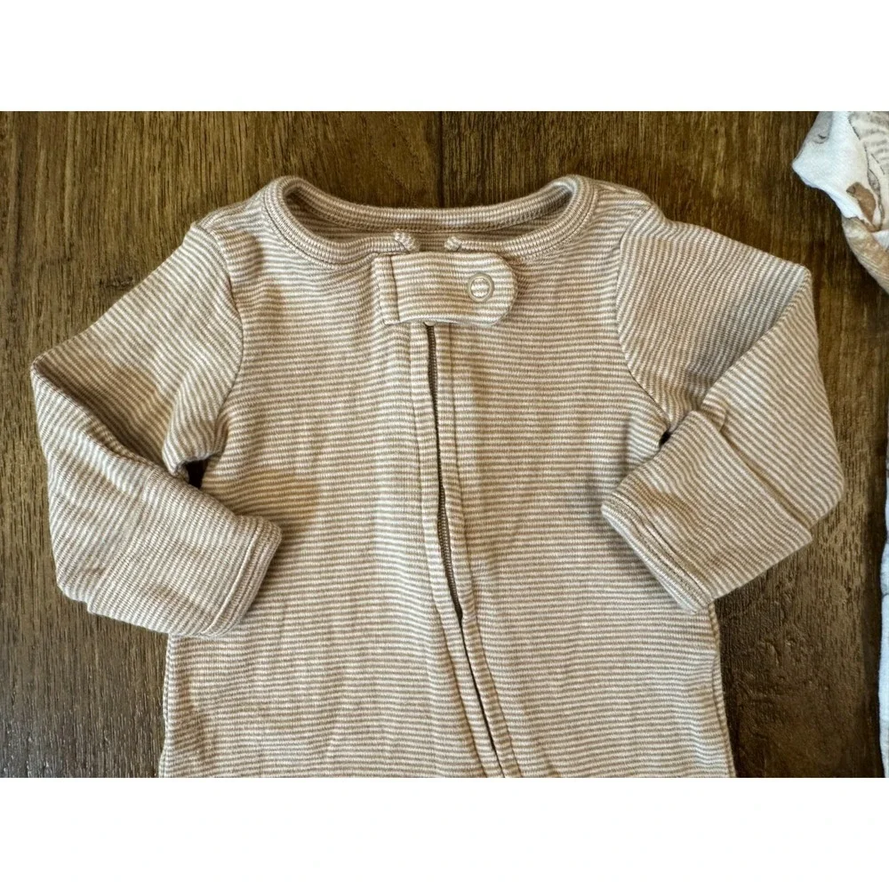 Preemie Baby Boy Girl Gender Neutral Sleepers Lot Outfit‎ Cotton Reborn Animals